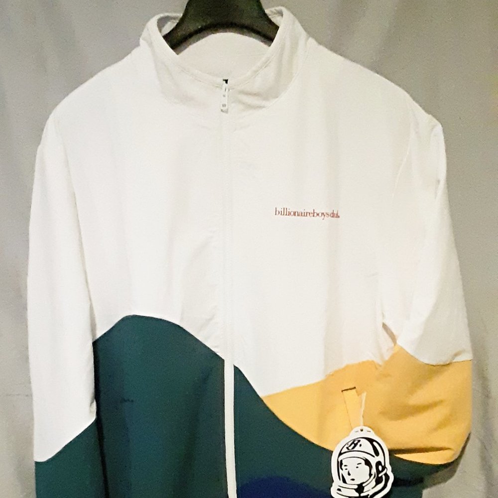 Men's Waterproof Billionaire Boys Club Scale Jacket with FREE BBC Tee, Sizes XXL
